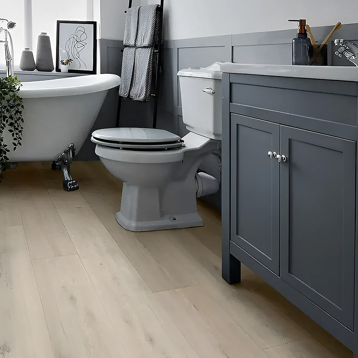 Polyflor Camaro Rigid Core PUR Plank Rosedale Oak 4142