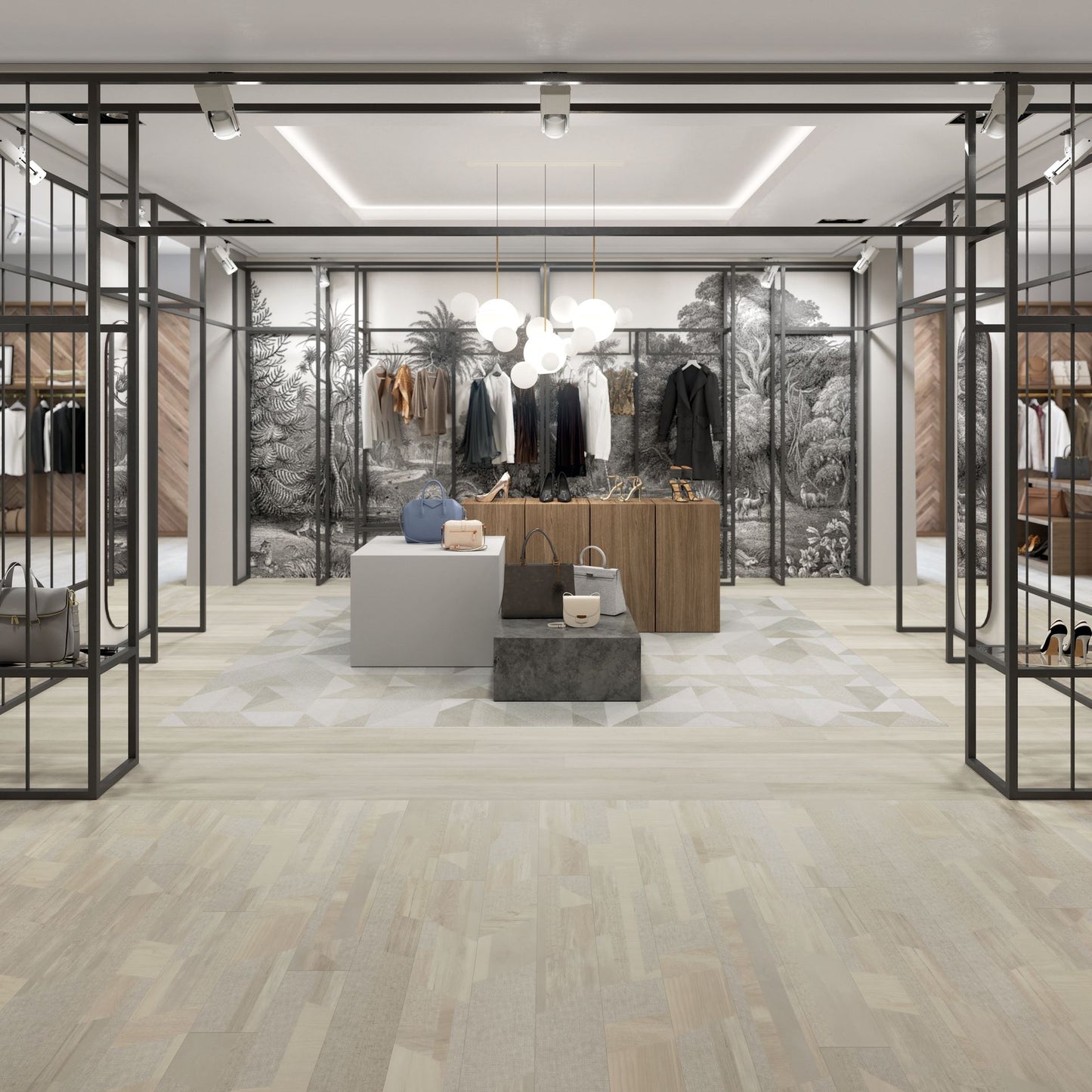 Polyflor Expona Design Cream Geotexture 9147