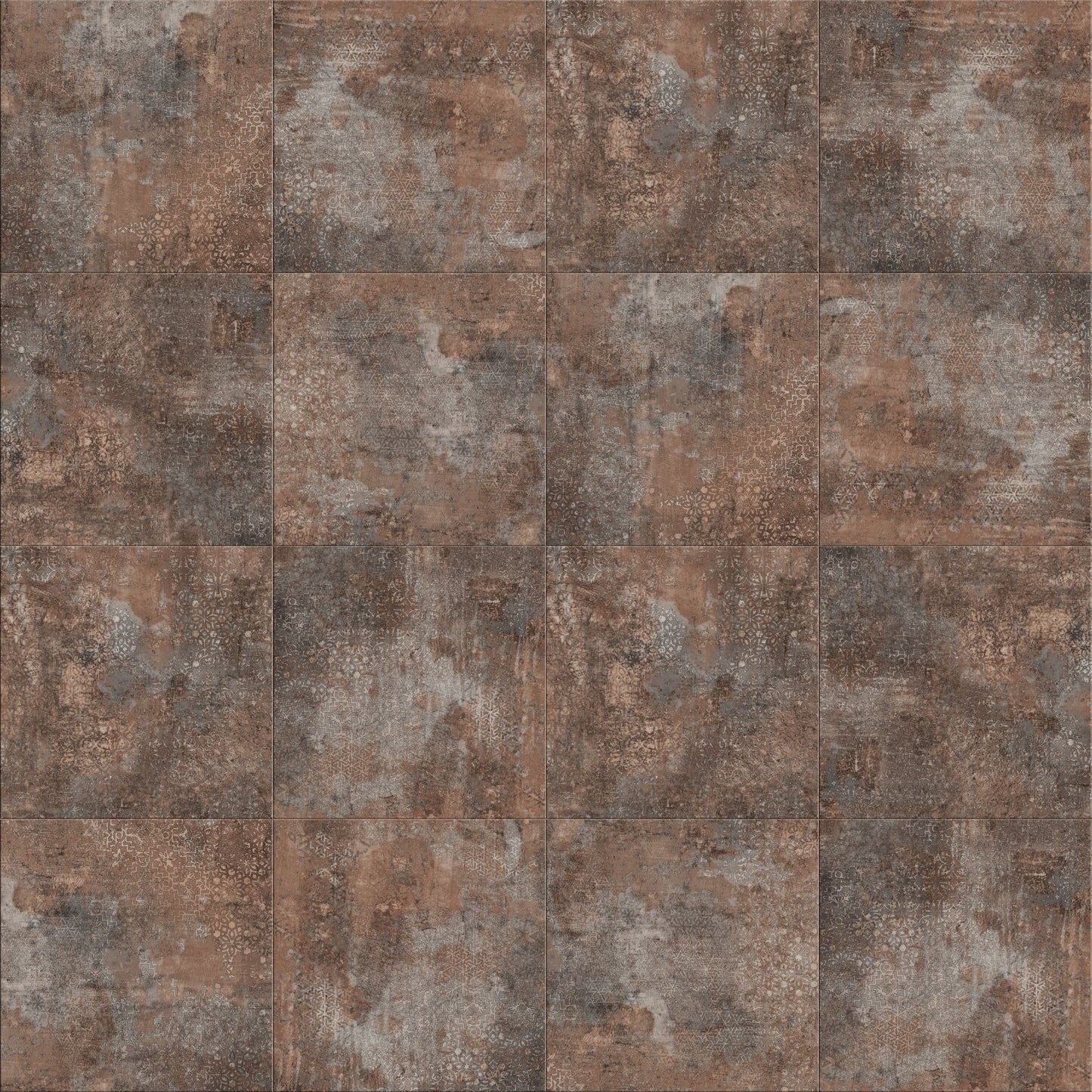 Polyflor Expona Design Rusted Stencil Concrete 9141