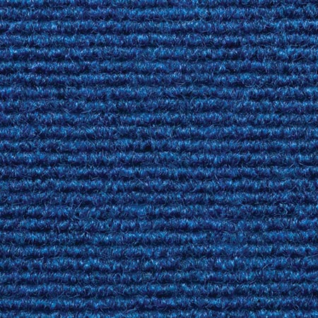 Heckmondwike Broadrib Carpet Tile Blue 50 X 50 cm