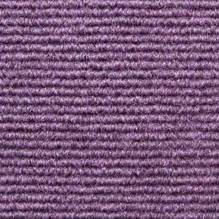 Heckmondwike Broadrib Carpet Tile Violet 50 X 50 cm