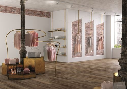 Polyflor Expona Commercial Bronzed Salvaged Wood 4106