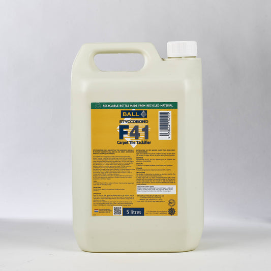 Carpet Tile Adhesive Tackifier F41 - 5 L