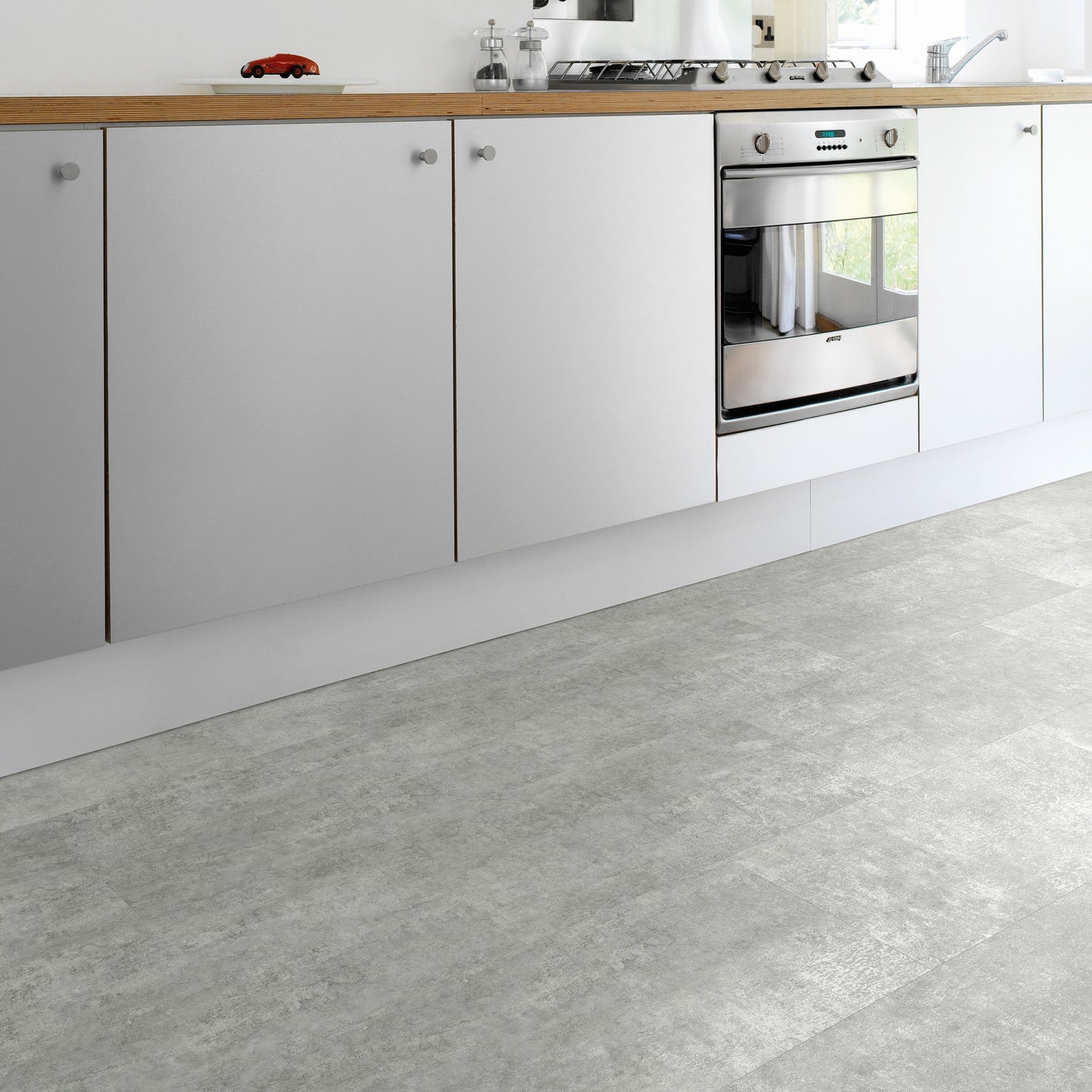 Polyflor Camaro Loc Grey Flagstone 3452