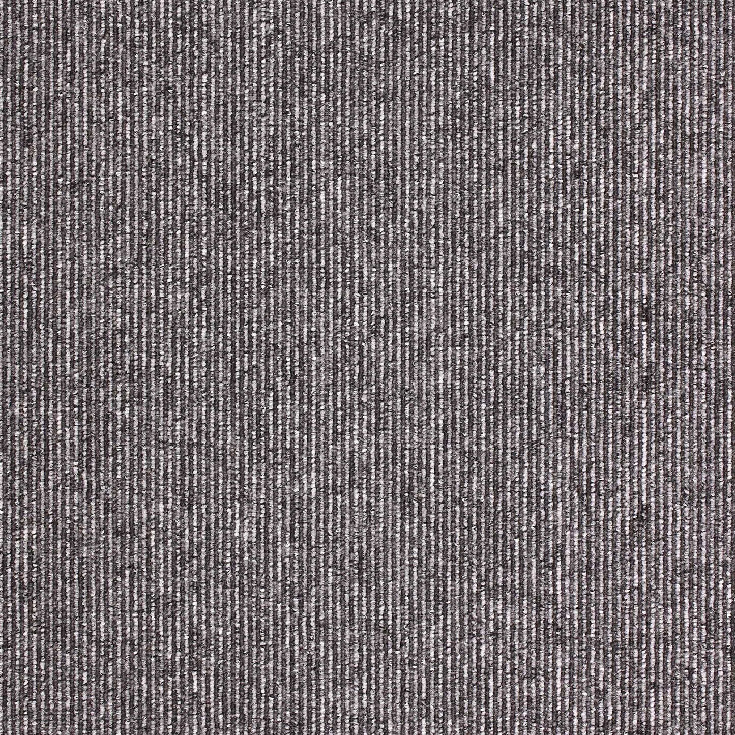 Paragon Macaw Stripe Carpet Tile Quartz - Pewter