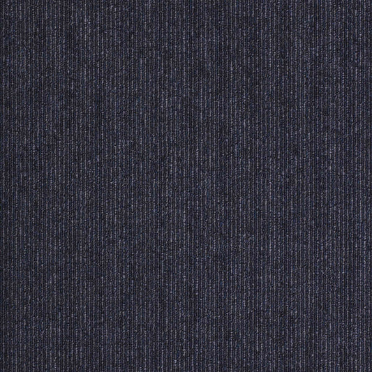 Paragon Macaw Stripe Carpet Tile Sapphire - Aegean