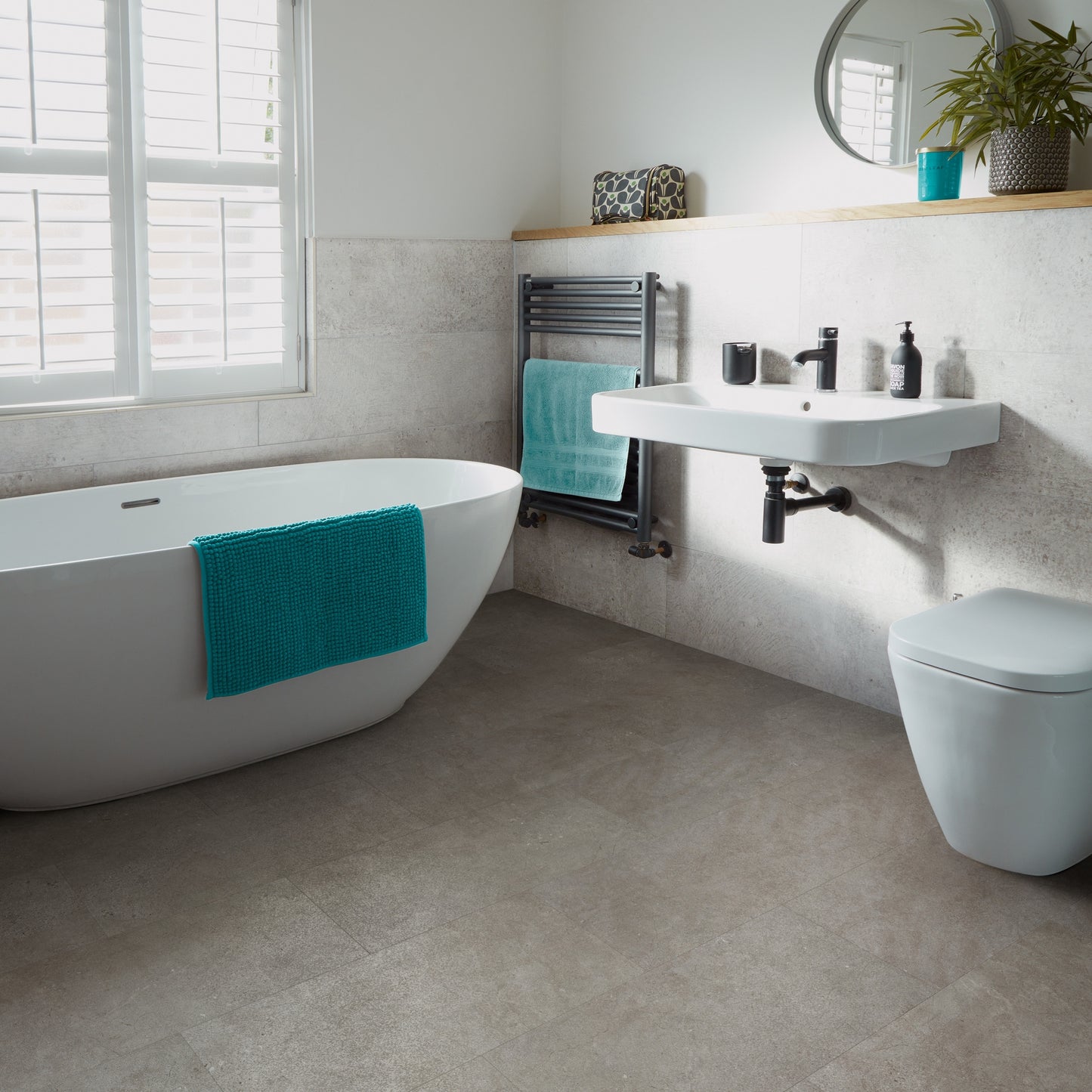 Polyflor Camaro Loc Maison Concrete 3458