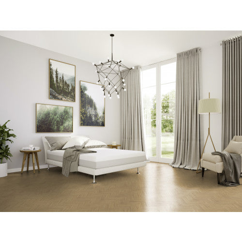Luvanto Design Traditional Herringbone Natural Oak