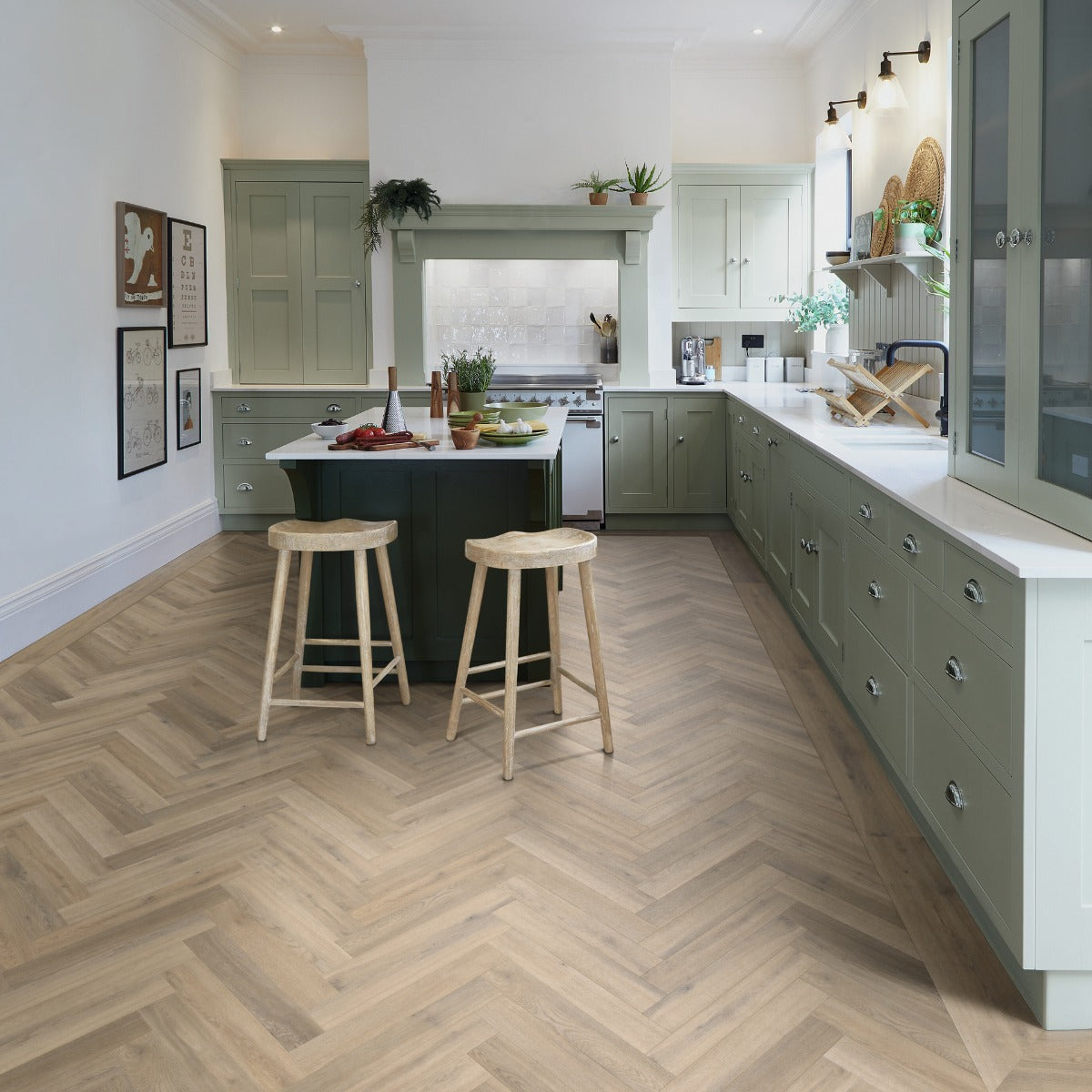 Polyflor Camaro Naked Blond Oak Large Parquet LPQ2257