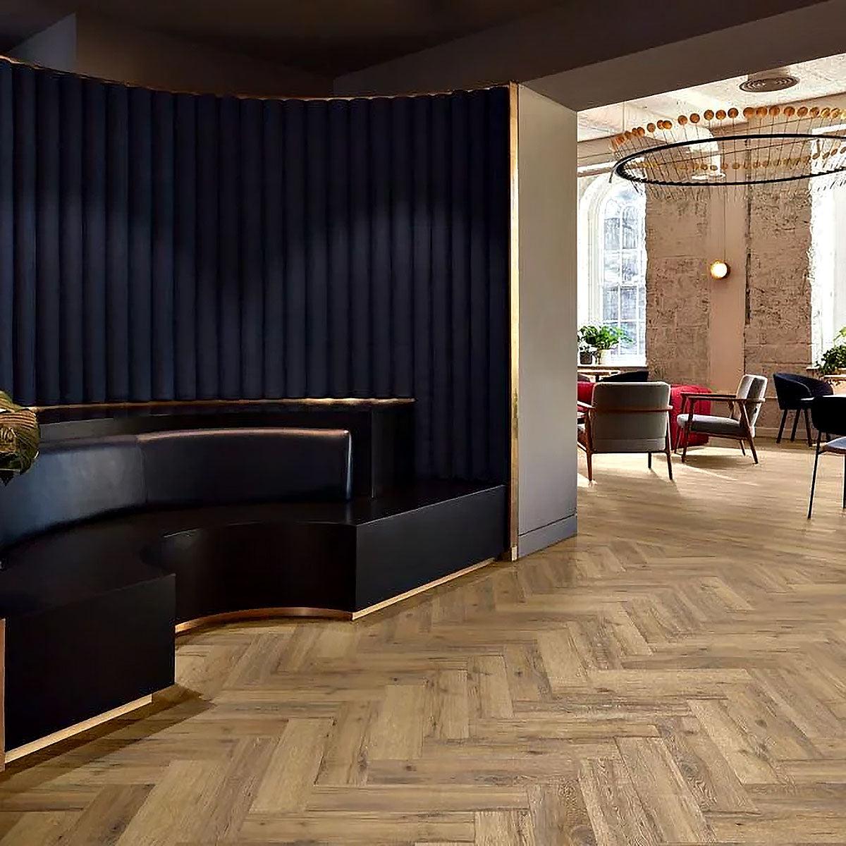 Polyflor Expona Commercial Everglade Oak Parquet 4126
