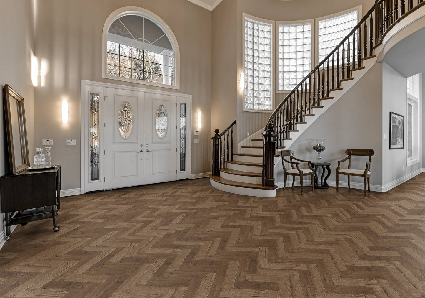 Luvanto Design Traditional Herringbone Priory Oak