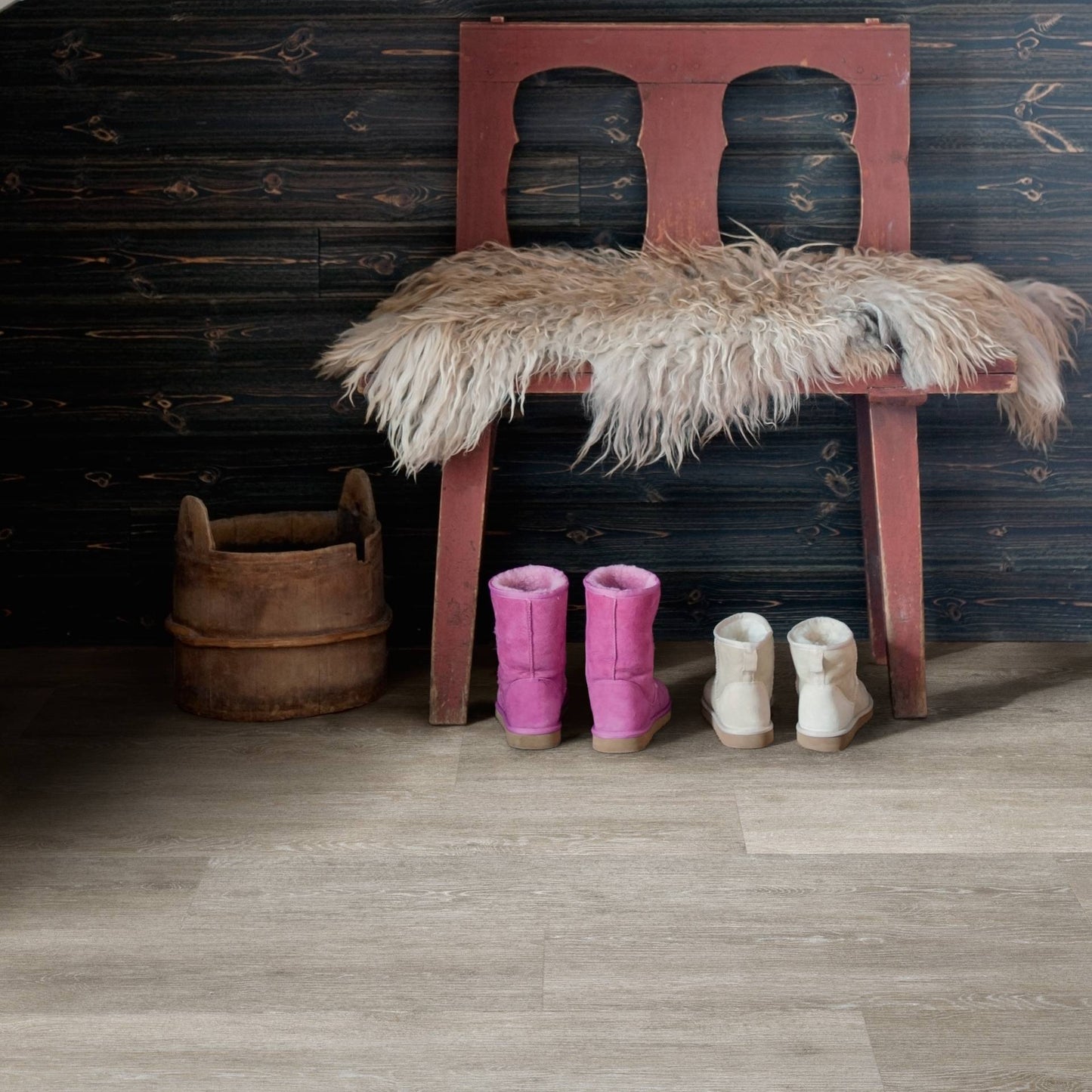 Polyflor Camaro Loc Smoke Limed Oak 3437