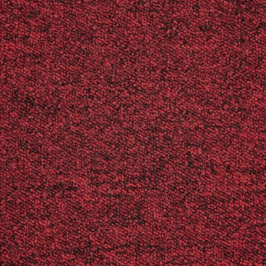 JHS Sprint Carpet Tiles Crimson 20