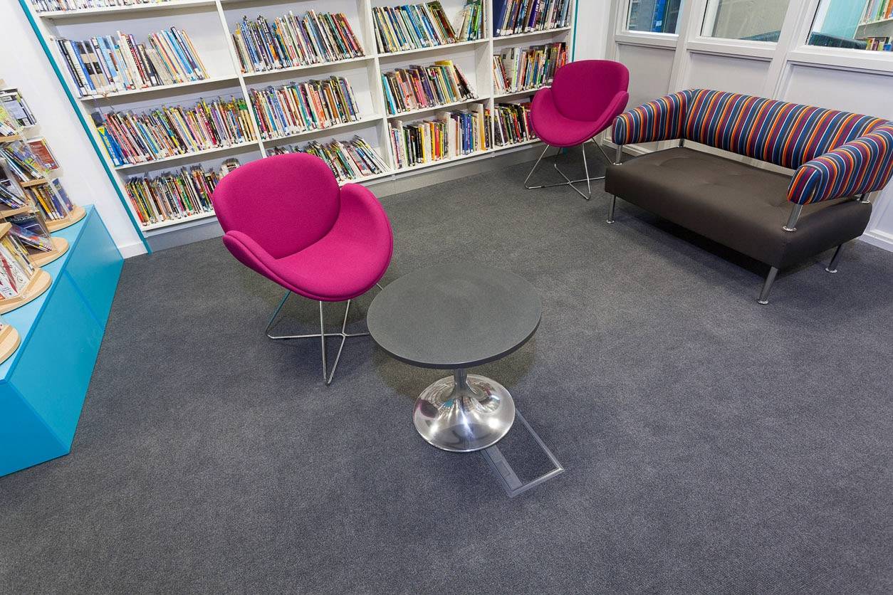 Heckmondwike Supacord Carpet Tile Flint 50 X 50 cm