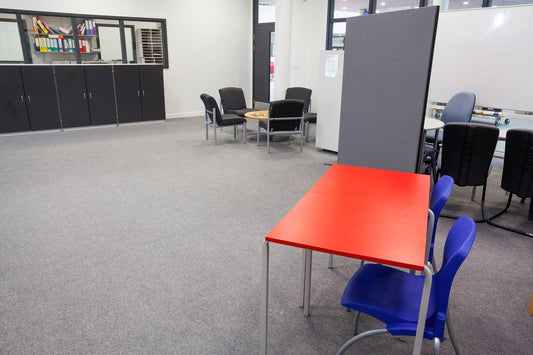 Heckmondwike Supacord Carpet Tile Steel Grey 50 X 50 cm