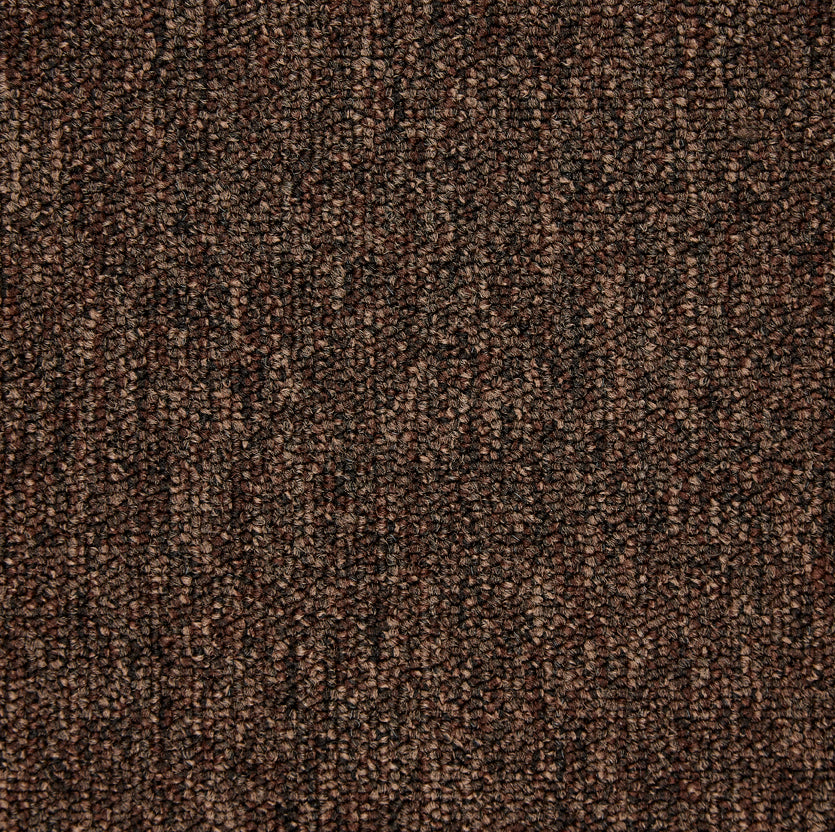 JHS Triumph Loop 612 Chocolate Carpet Tile