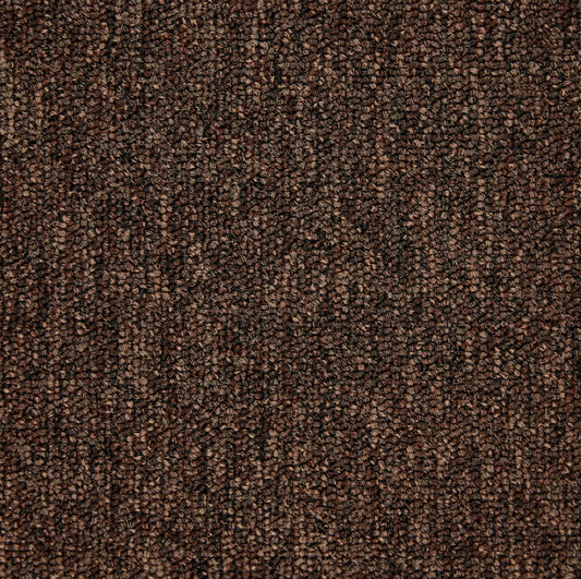 JHS Triumph Loop 612 Chocolate Carpet Tile