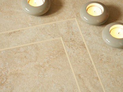 Polyflor Strips - Cream Feature 0032