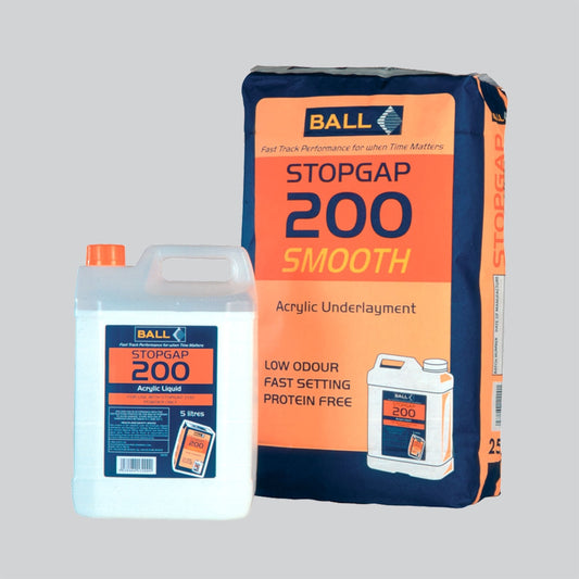 F Ball Stopgap 200 Acrylic Floor Smoothing Underlayment 25Kg