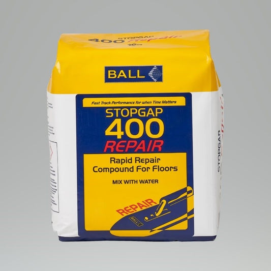 F Ball Subfloor Prep - Repair Mortar Stopgap 400 Rapid Set - 10kg bag