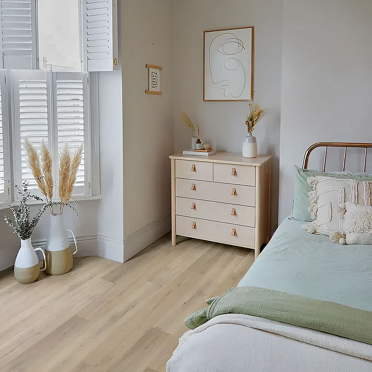 Polyflor Camaro Rigid Core PUR Plank Naked Blond Oak PLK4144