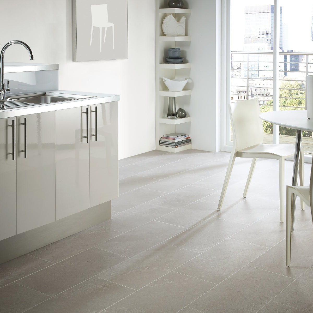Polyflor Colonia Stone Balmoral Grey Slate 4534
