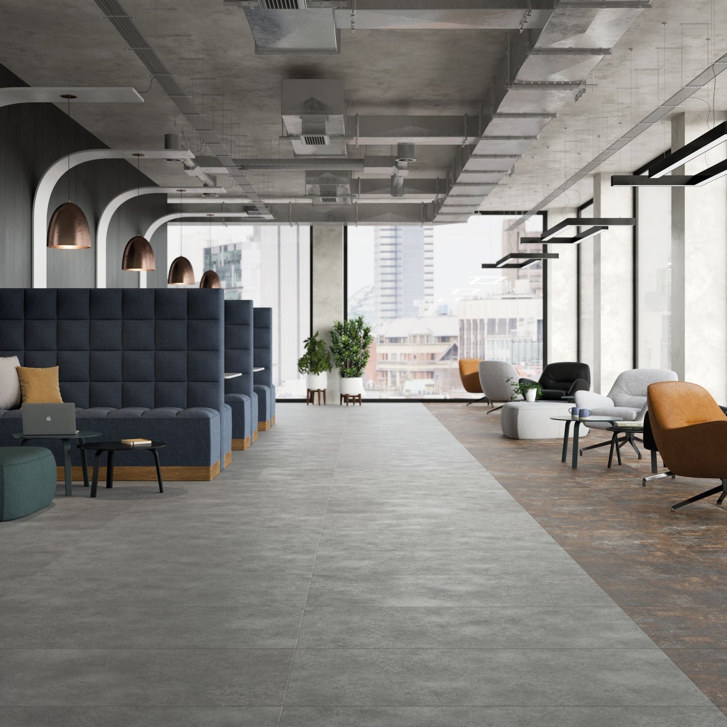 Polyflor Expona Design Subway Cement 9133