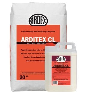 Ardex Arditex CL Latex Levelling Latex Bag & Bottle