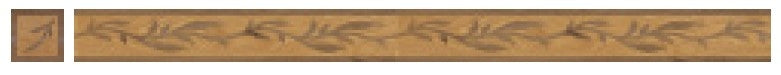 Karndean - Wood Border Corner - Bamboo KP40 KP38 - Sold Per Corner