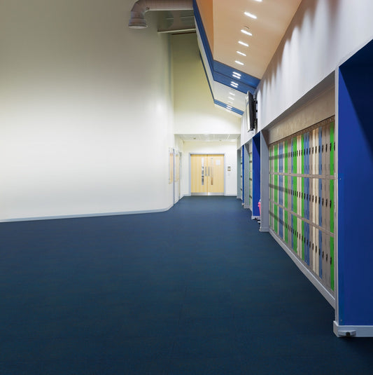 Heckmondwike Broadrib Carpet Tile Pacific 50 X 50 cm