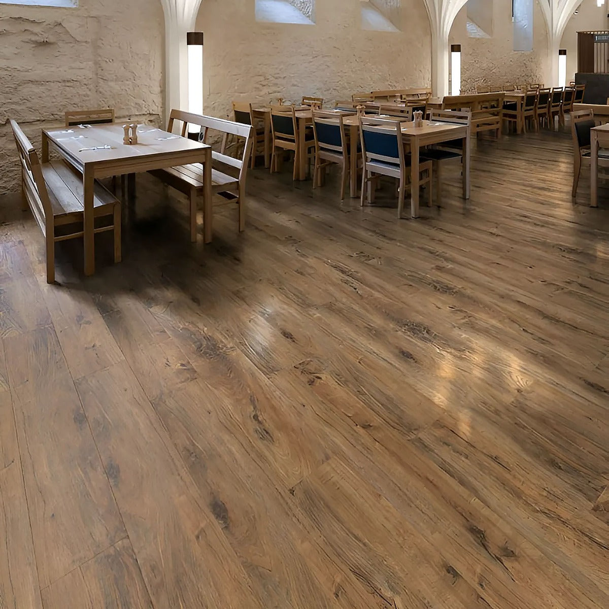 Polyflor Affinity 255 Flamed Chestnut 9881