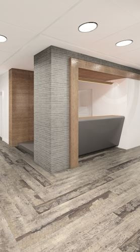 Polyflor Expona Commercial Grey Barnwood 4108