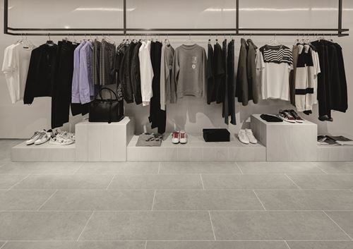 Polyflor Expona Bevel Line Grey Tumbled Stone 2831