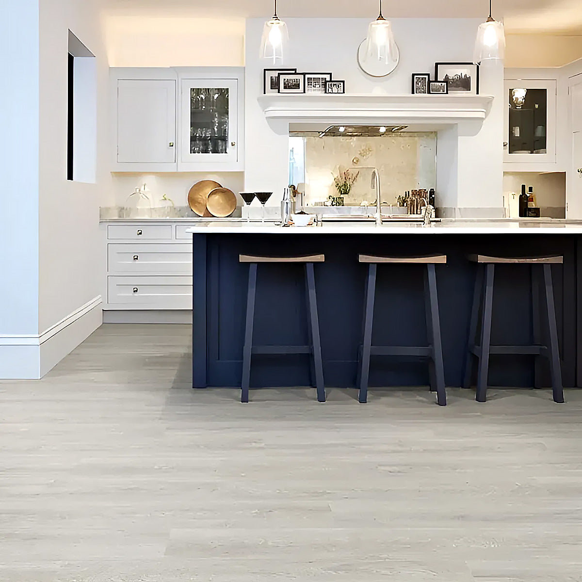 Polyflor Camaro Rigid Core PUR Plank Bianco Oak 4137