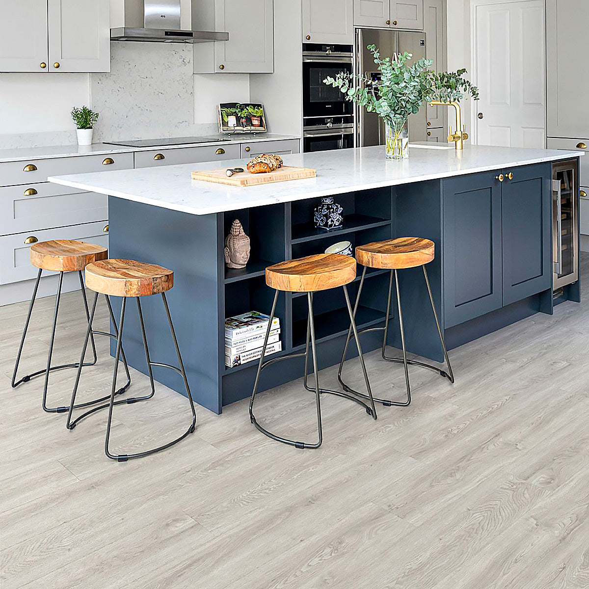 Polyflor Camaro Rigid Core PUR Plank Bianco Oak 4137