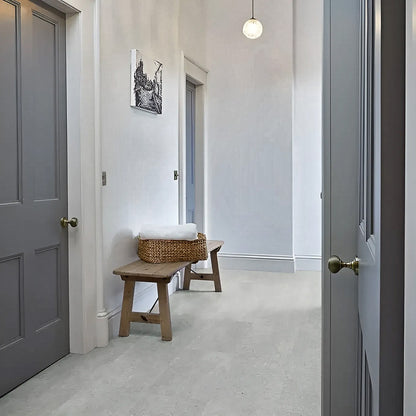 Polyflor Camaro Rigid Core PUR Tile Grey Flagstone 4166