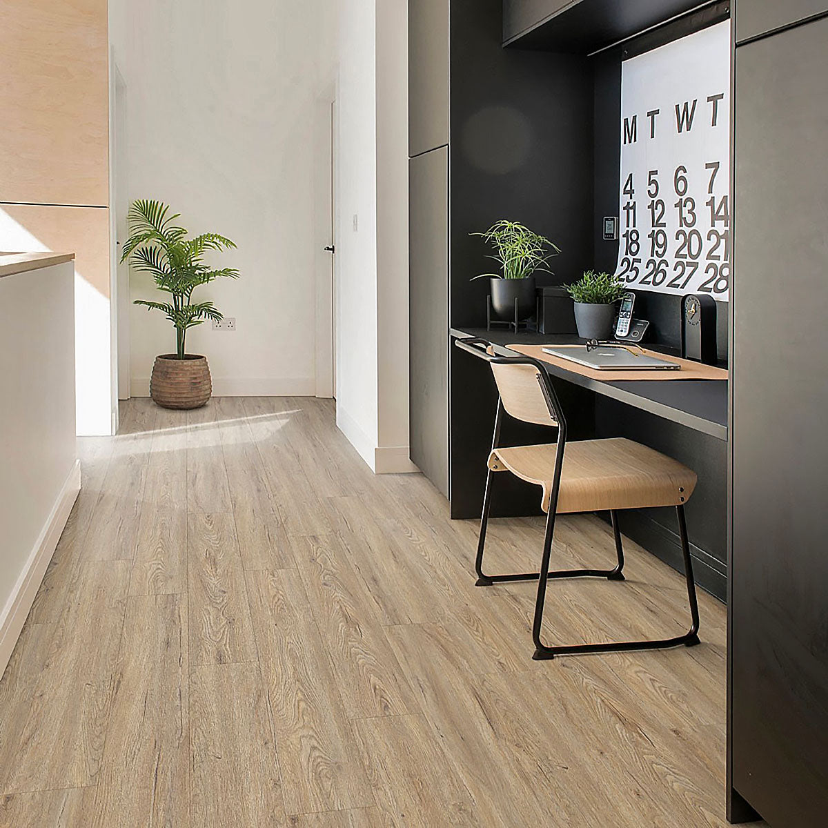 Polyflor Camaro Rigid Core PUR Plank Quayside Oak 4139