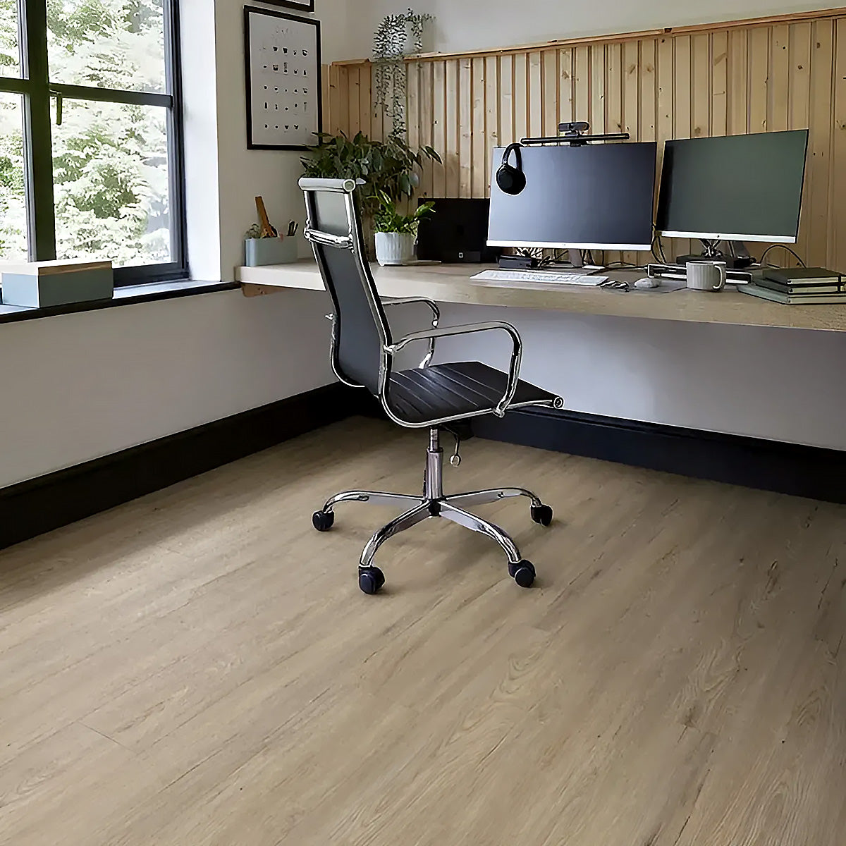 Polyflor Camaro Rigid Core PUR Plank Quayside Oak 4139