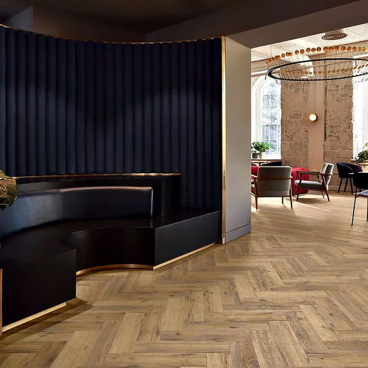 Polyflor Expona Commercial Everglade Oak Parquet 4126