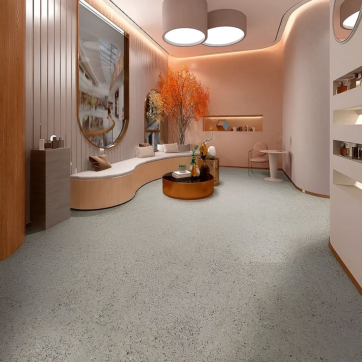 Polyflor Expona Commercial Grey Terrazzo 5128