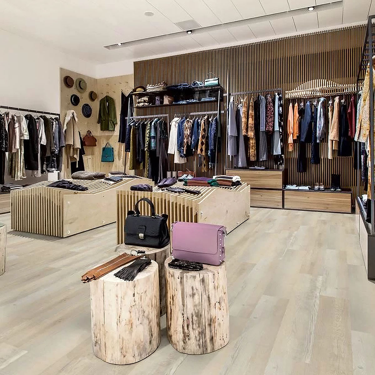 Polyflor Expona Commercial Una White Oak 4132