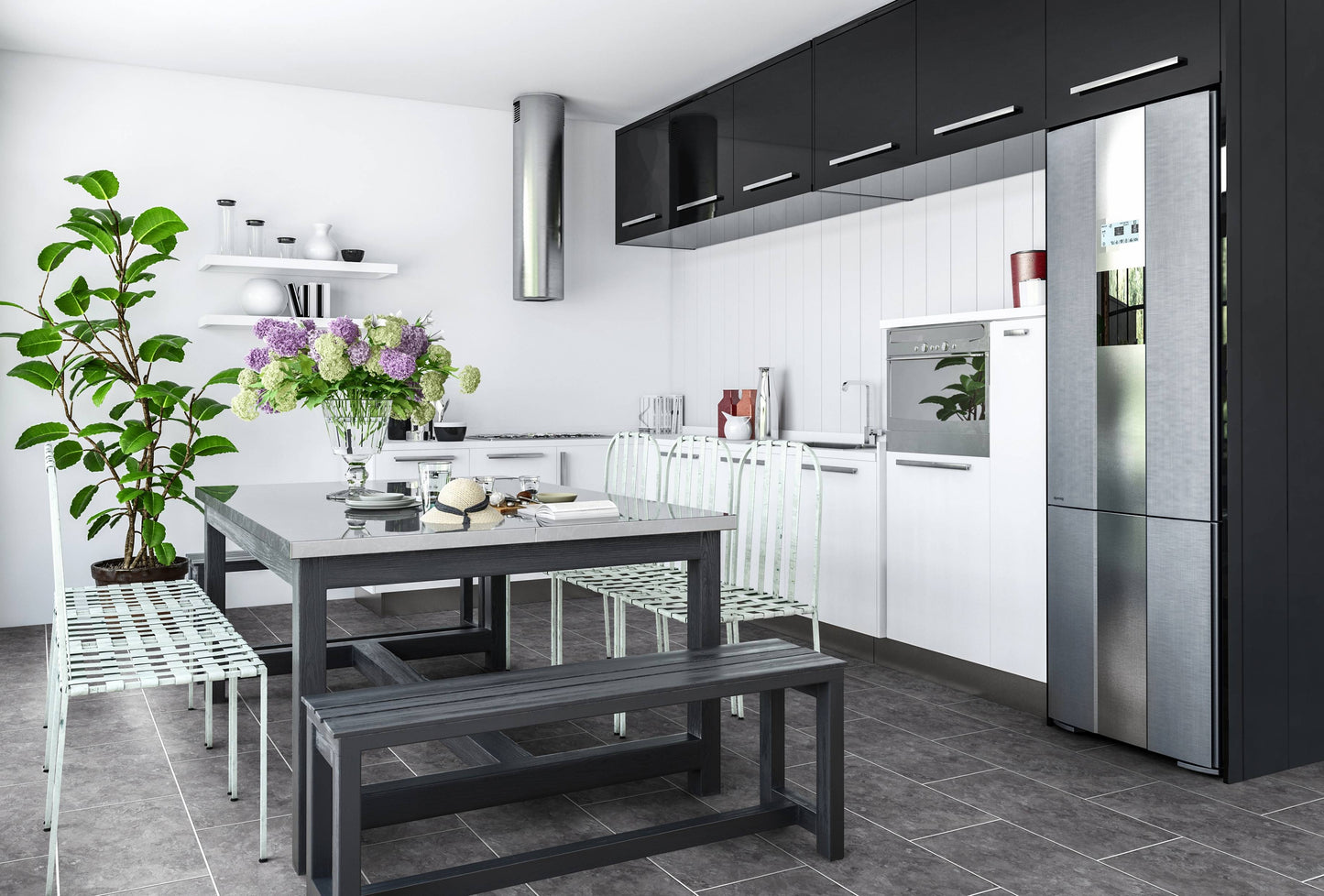 Luvanto Click Plus Silver Slate