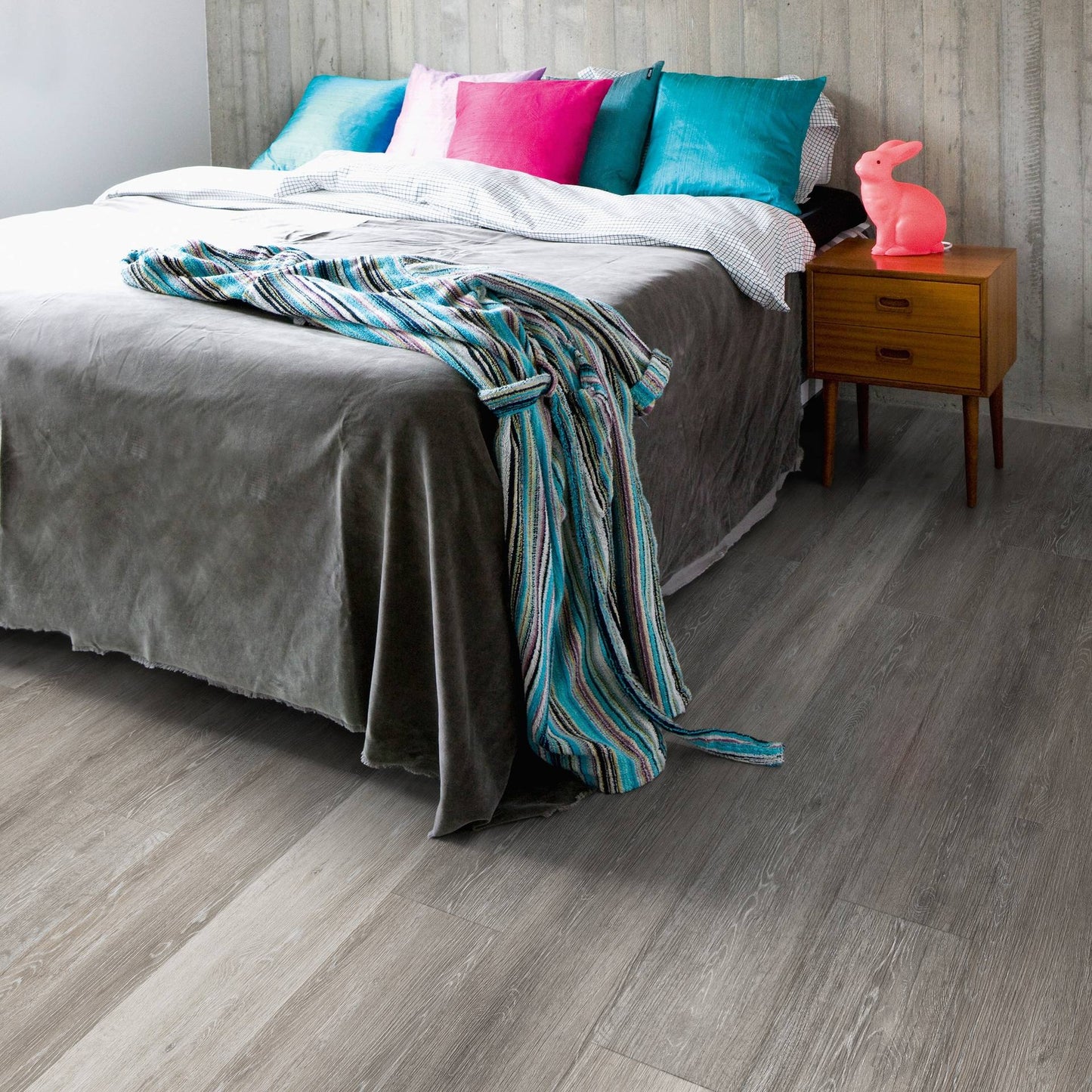 Polyflor Camaro Loc Smoke Limed Oak 3437