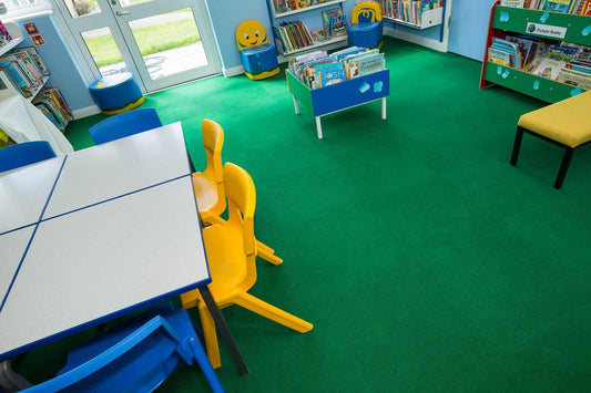 Heckmondwike Supacord Carpet Tile Green 50 X 50 cm