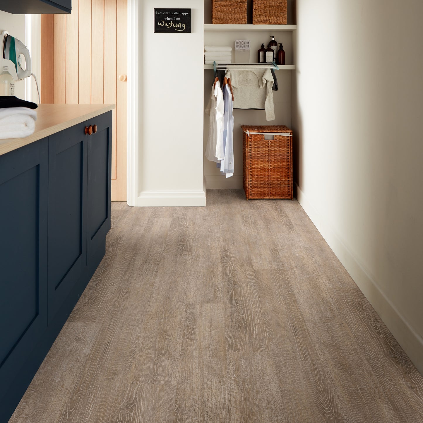 Polyflor Camaro Loc Tan Limed Oak 3438