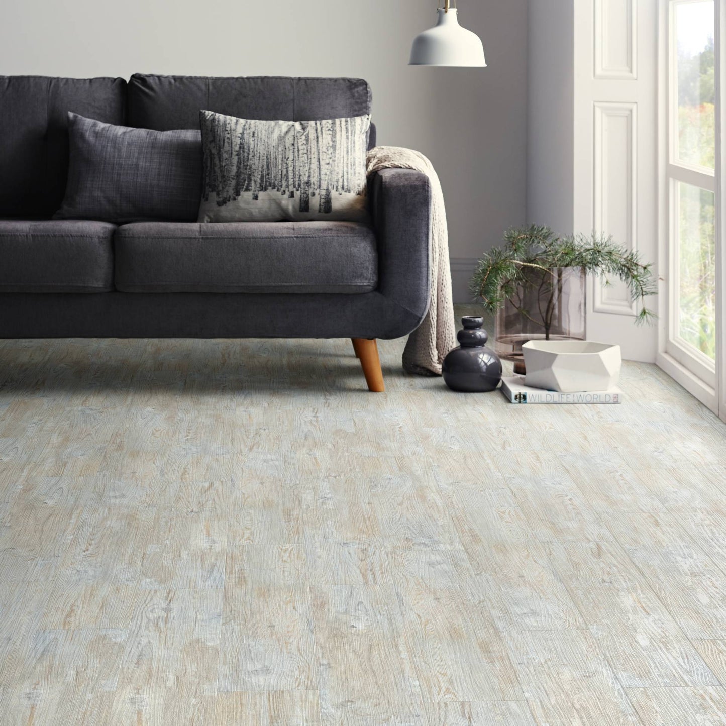 Polyflor Camaro Loc White Limed Oak 3441